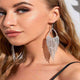 Alloy Dangle Earrings Trandify deal