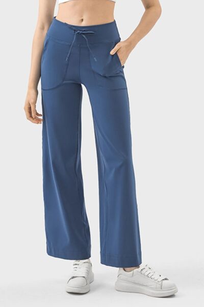 Millennia Drawstring Active Pants with Pockets Trandify deal