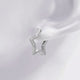 925 Sterling Silver Inlaid Zircon Star Earrings Trandify deal