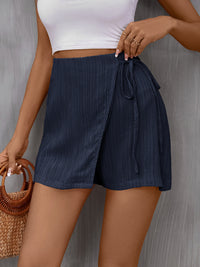 Tied High Waist Skort Trandify deal