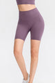 Slim Fit Wide Waistband Sports Shorts Trandify deal