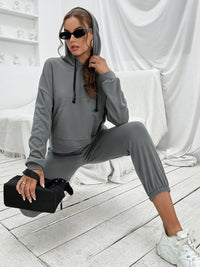 Ivy Lane Sports Hoodie and Joggers Set Trandify deal