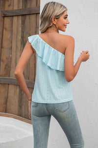 Eyelet One-Shoulder Tank Trandify deal