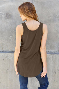 Basic Bae Full Size Round Neck Tank Trandify Deal