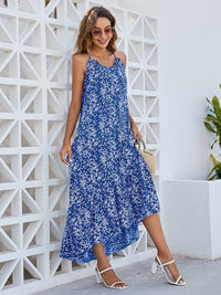 Ditsy Floral Scoop Neck Midi Cami Dress Trandify deal