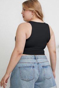 Basic Bae Full Size Round Neck Slim Tank - Trandify Deal