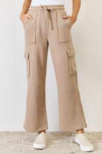 RISEN High Waist Cargo Wide Leg Pants Trandify deal