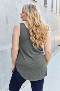 Basic Bae Full Size Round Neck Tank Trandify Deal
