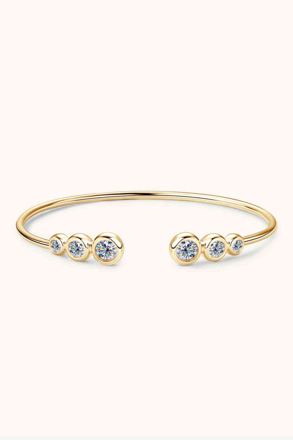 1.8 Carat Moissanite 925 Sterling Silver Bracelet Trandify deal