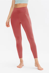 Slim Fit Long Active Leggings with Pockets Trandify deal