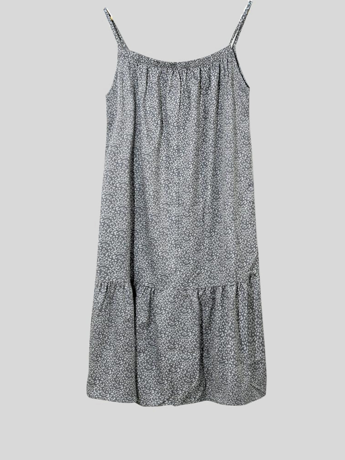 Full Size Printed Sleeveless Mini Cami Dress Trandify deal
