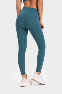 Millennia Highly Stretchy Wide Waistband Yoga Leggings Trandify deal