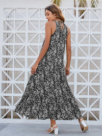 Ditsy Floral Scoop Neck Midi Cami Dress Trandify deal
