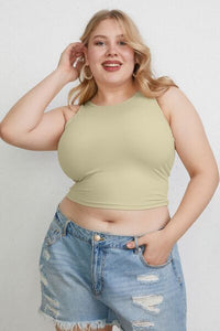 Basic Bae Full Size Round Neck Slim Tank - Trandify Deal