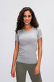 Millennia Round Neck Short Sleeve Active T-Shirt Trandify deal
