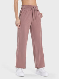 Millennia Drawstring Pocketed Active Pants Trandify deal