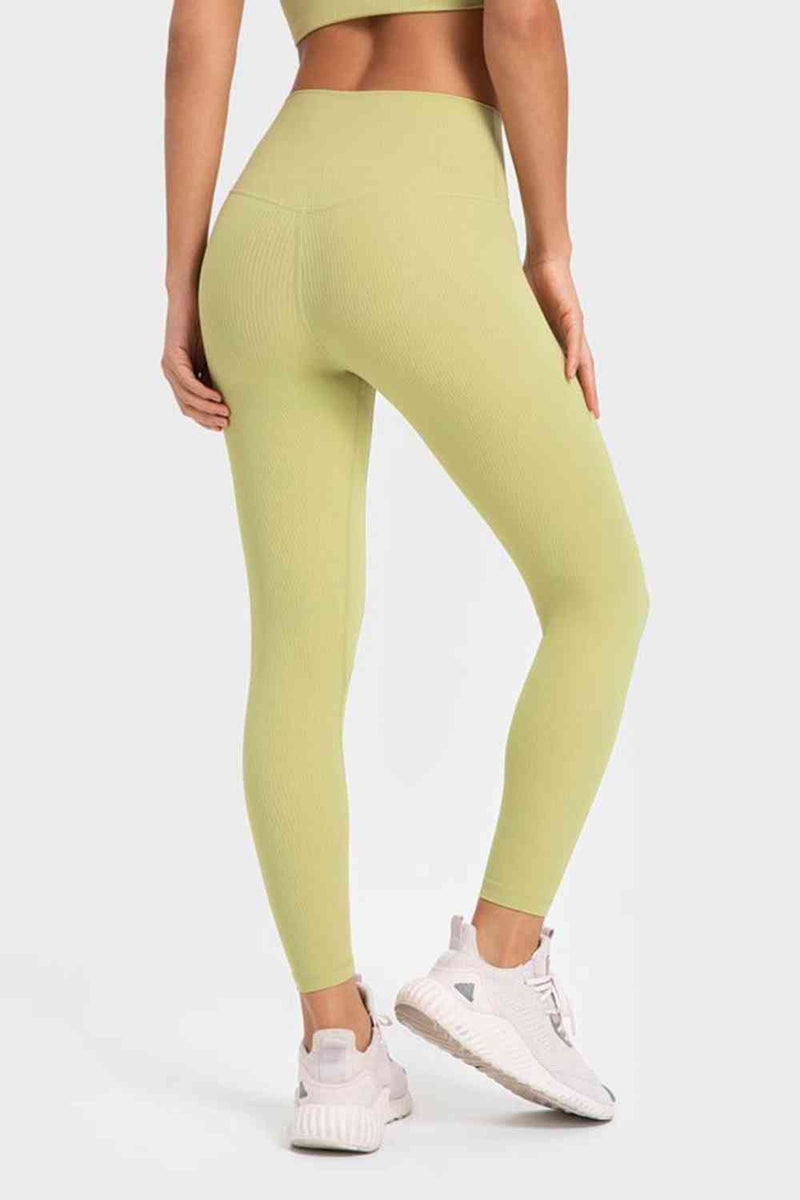 Millennia Highly Stretchy Wide Waistband Yoga Leggings Trandify deal