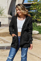 Full Size Teddy Hooded Jacket with Pockets Trandify deal