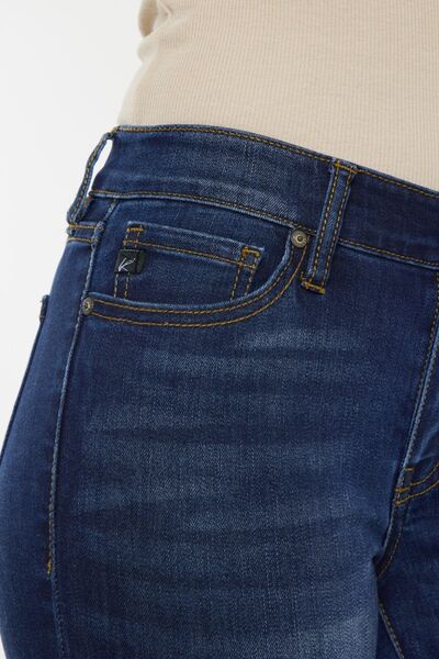 Kancan Mid Rise Gradient Skinny Jeans Trandify deal
