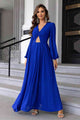 Twist Front Cutout Long Sleeve Dress Trandify deal