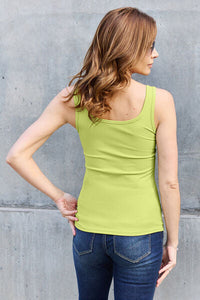 Basic Bae Full Size Square Neck Wide Strap Tank Trandify deal