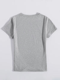 HAPPY EASTER Round Neck Short Sleeve T-Shirt Trandify deal