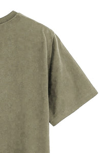 Rose Round Neck Short Sleeve T-Shirt Trandify deal