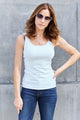 Basic Bae Full Size Square Neck Wide Strap Tank Trandify deal