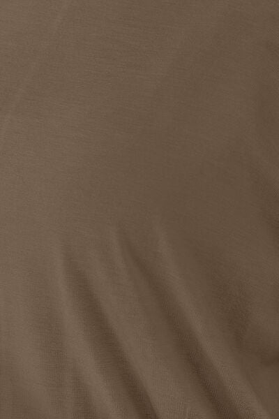 Basic Bae Full Size Round Neck Batwing Sleeve Blouse Trandify deal