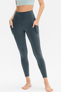 Slim Fit Long Active Leggings with Pockets Trandify deal
