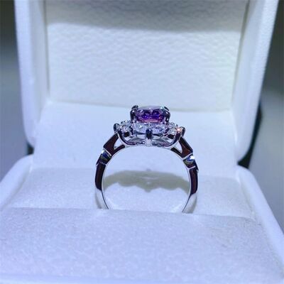 2 Carat Moissanite 925 Sterling Silver Ring Trandify deal
