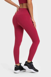 Millennia Highly Stretchy Wide Waistband Yoga Leggings Trandify deal
