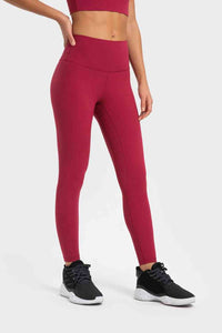 Millennia Highly Stretchy Wide Waistband Yoga Leggings Trandify deal