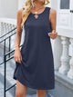 Lovelet Cutout Round Neck Sleeveless Dress Trandify deal