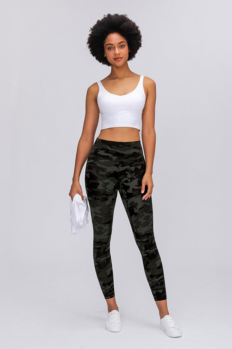 Millennia Wide Seamless Band Waist Sports Leggings Trandify deal