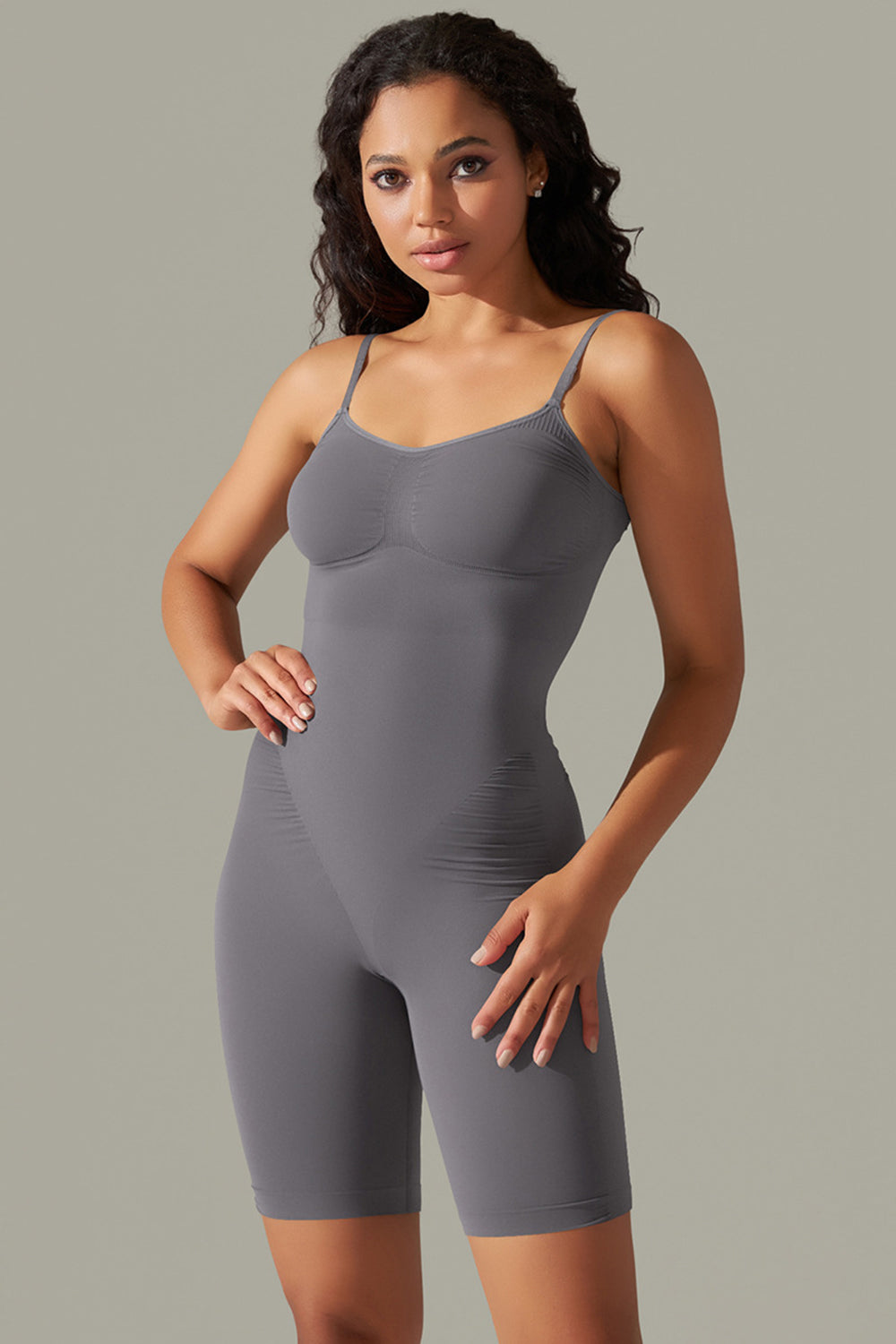 Spaghetti Strap Active Romper Trandify deal