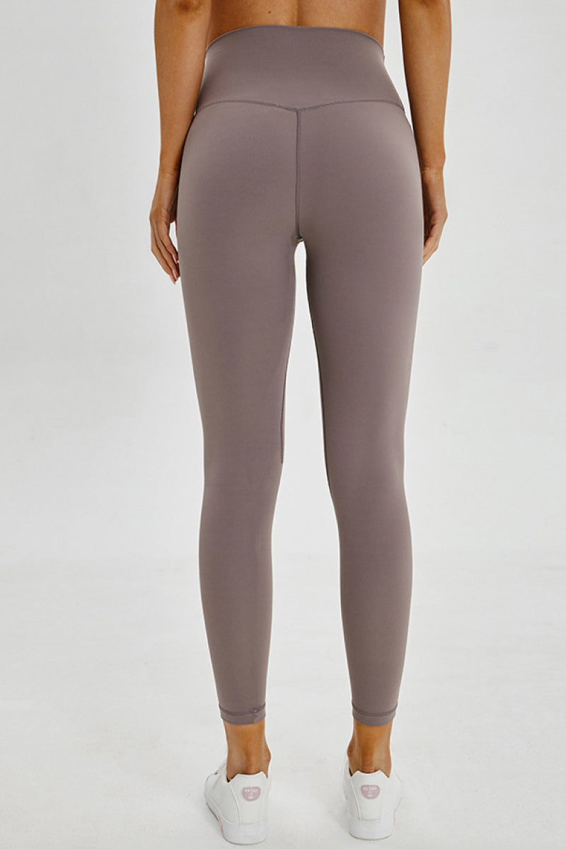 Millennia Wide Seamless Band Waist Sports Leggings Trandify deal