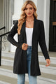 Open Front Long Sleeve Cardigan Trandify deal