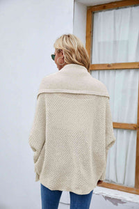 Open Front Long Sleeve Cardigan Trandify deal