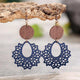 Geometric Cutout Dangle Earrings Trandify deal
