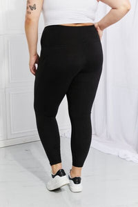 Leggings Depot Full Size Strengthen and Lengthen Reflective Dot Active Leggings Trandify deal