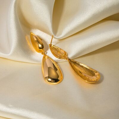 Stainless Steel Dangle Earrings Trandify deal