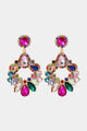 Zinc Alloy Frame Glass Stone Dangle Earrings Trandify deal