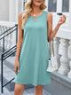 Lovelet Cutout Round Neck Sleeveless Dress Trandify deal