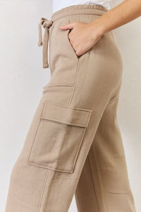 RISEN High Waist Cargo Wide Leg Pants Trandify deal