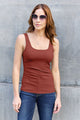 Basic Bae Full Size Square Neck Wide Strap Tank Trandify deal