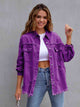 Distressed Drop Shoulder Denim Jacket - Trandify Deal