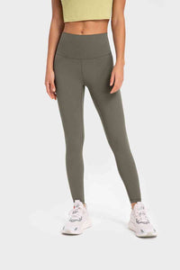 Millennia Highly Stretchy Wide Waistband Yoga Leggings Trandify deal