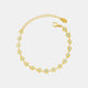 Titanium Steel Drip Oil Flower Bracelet Trandify deal