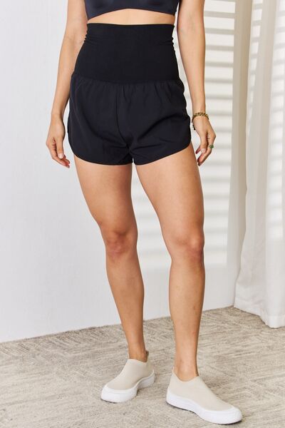 Zenana Full Size High Waist Tummy Control Shorts Trandify deal